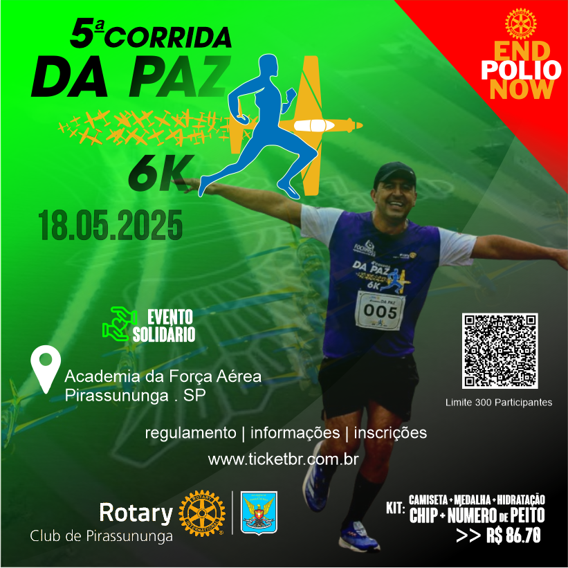 5º CORRIDA DA PAZ ROTARY CLUB